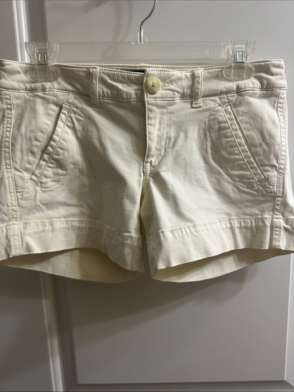 American Eagle Outfitters Milky White Trouser Shorts